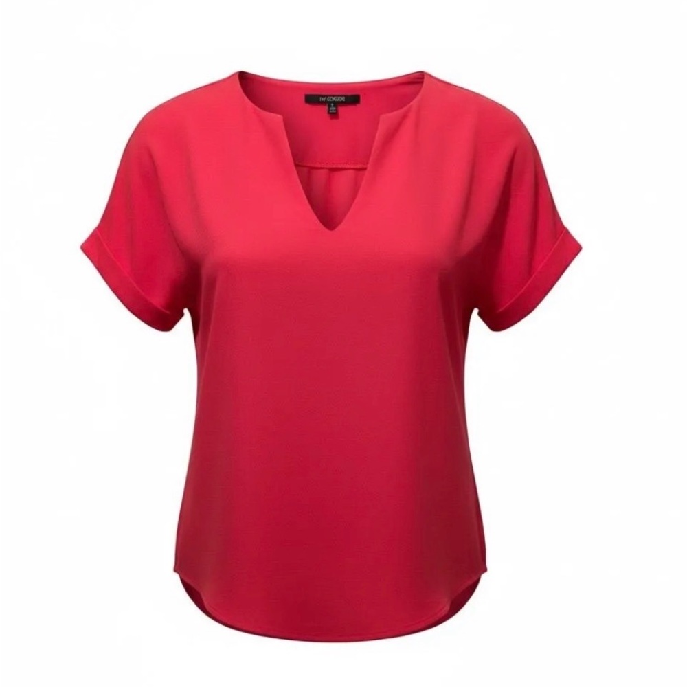 19 Cooper Vivid Salmon Blouse